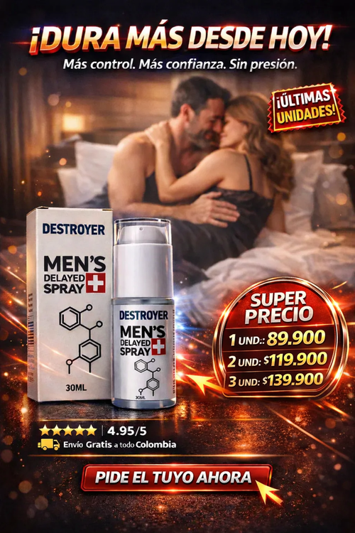 Destroyer Spray Retardante 30ml
