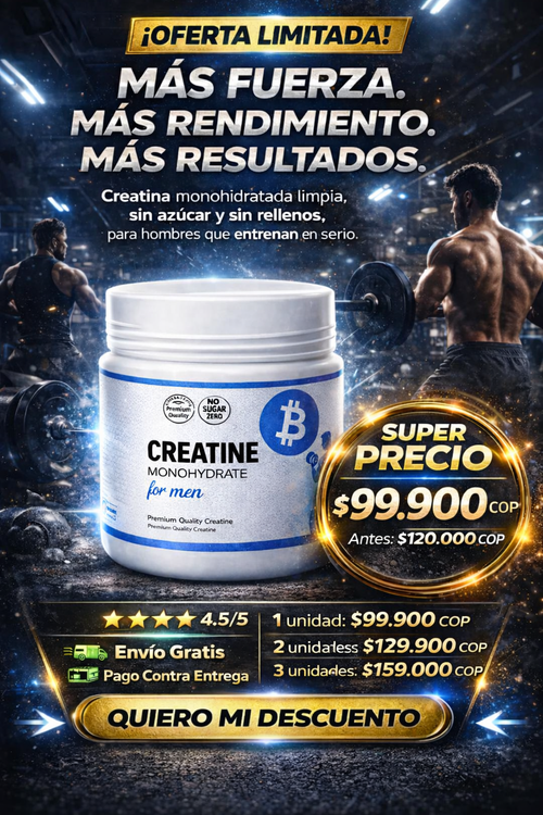 Creatine Monohydrate Bitcoin Edition