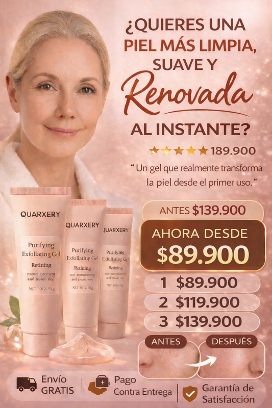 ✨Quarxery Gel Exfoliante Purificante✨