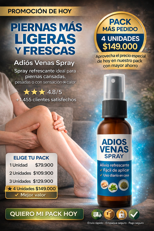 Adios Venas Spray